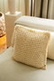 Aberto Design Funda de Cojín Beige 43 x 43 cm KET007